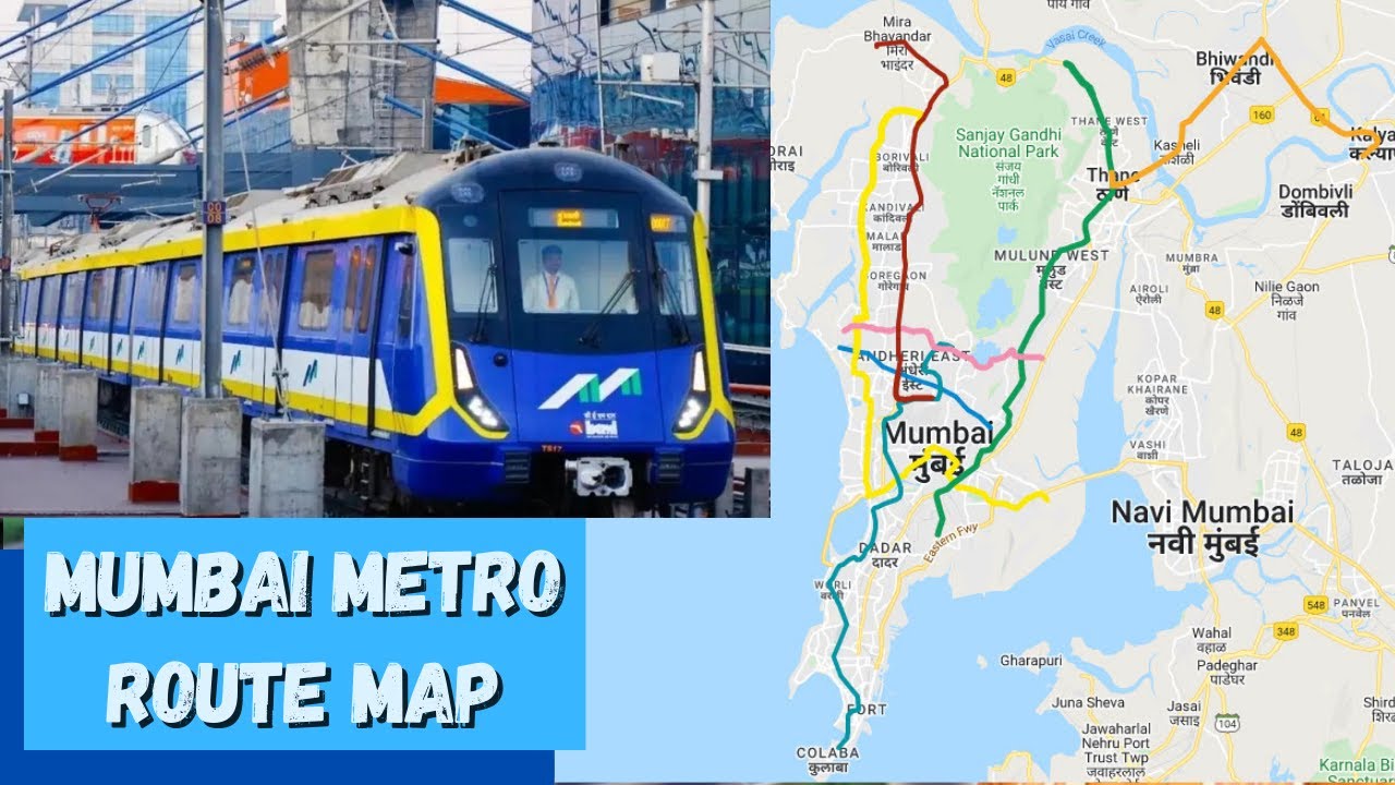 Mumbai Metro Route Map Mmrc Route Map Chart Pdf Downl - vrogue.co