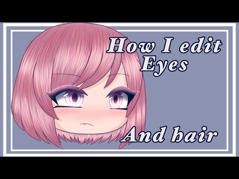 Eye and hair editing || shading || [ requested by you guys ] || read ...