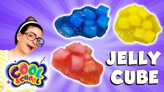 Craft Jelly Cube Slime | Arts and Crafts with Crafty Carol | Cartoon Stories for kids