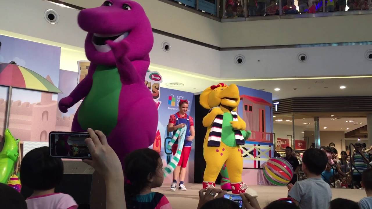 Barney in Singapore - YouTube