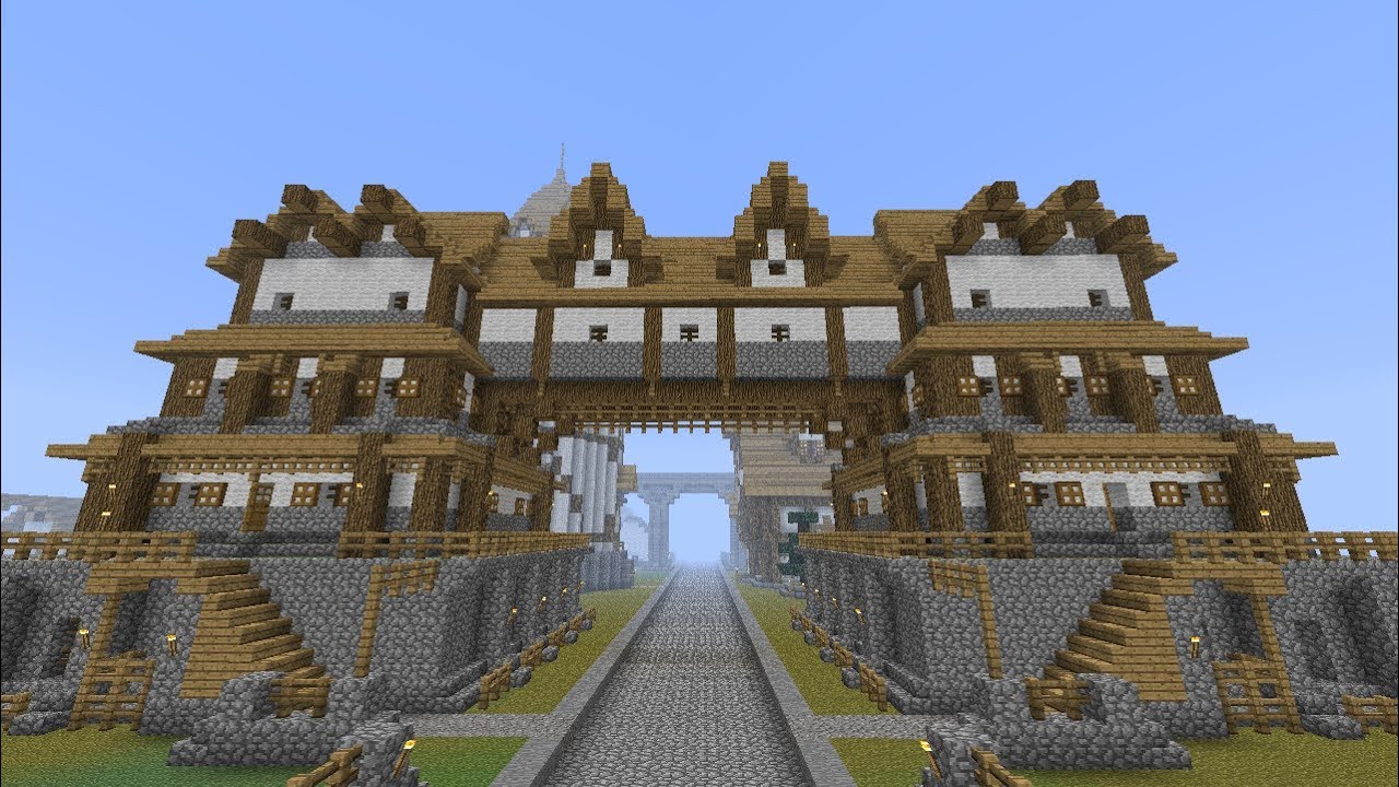 Minecraft Medieval Build Schematics