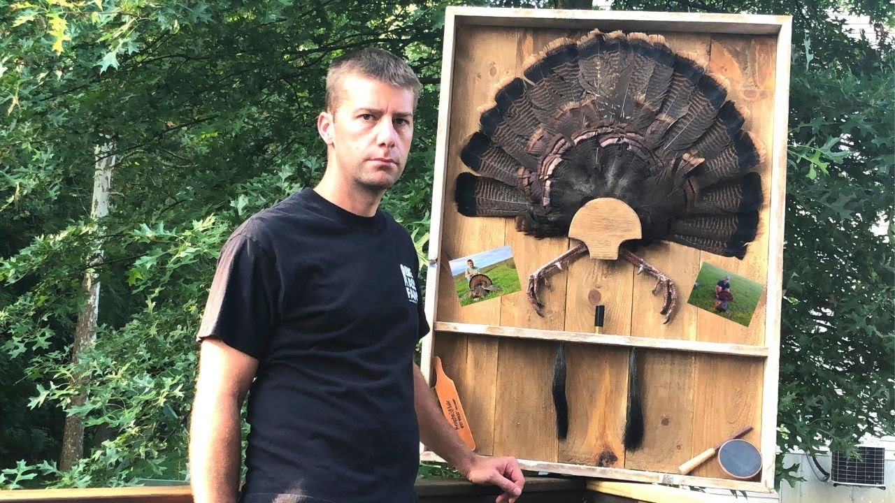 Diy Turkey Fan Mount Template