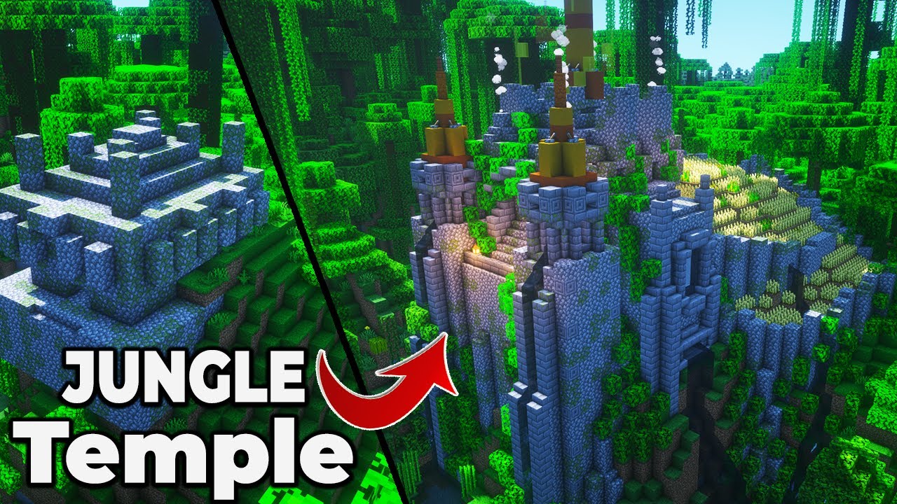 Minecraft Jungle Temple House