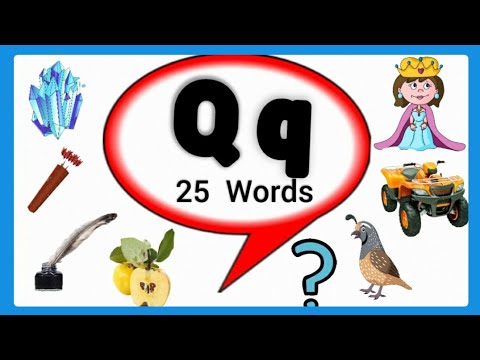 Kindergarten Words With Q