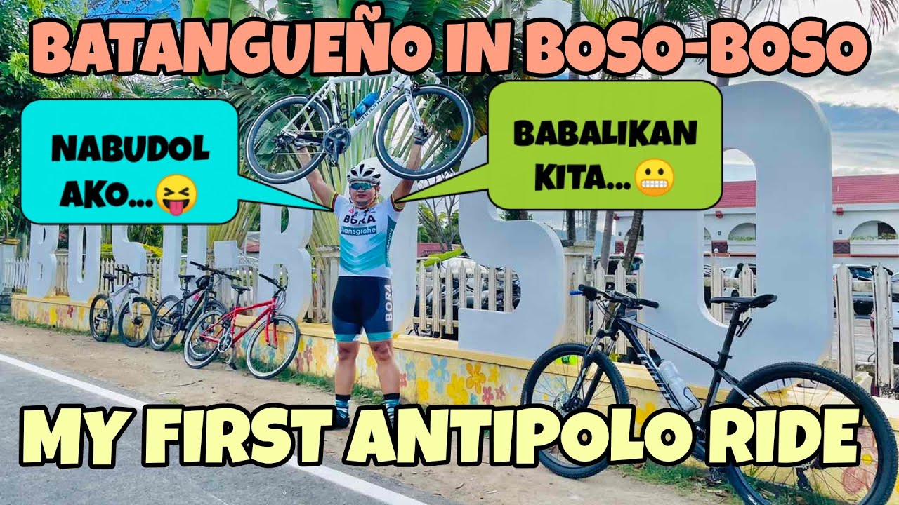 MY FIRST ANTIPOLO BIKE RIDE | Batangueno in Boso-boso | VLOG 21 | XYRUS ...