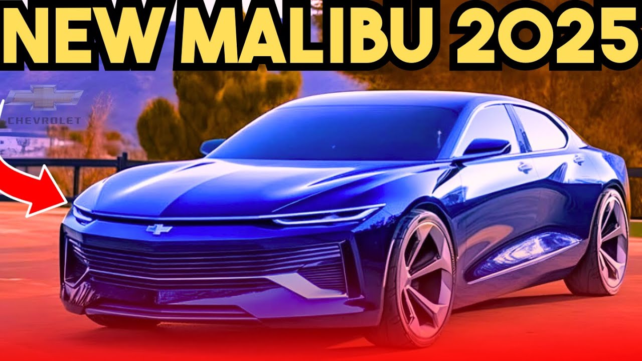 2025 Chevy Malibu Official Reveal Interior And Exterior Details