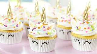 MAKING UNICORN CUPCAKES w/ JoJo Siwa! - NERDY NUMMIES