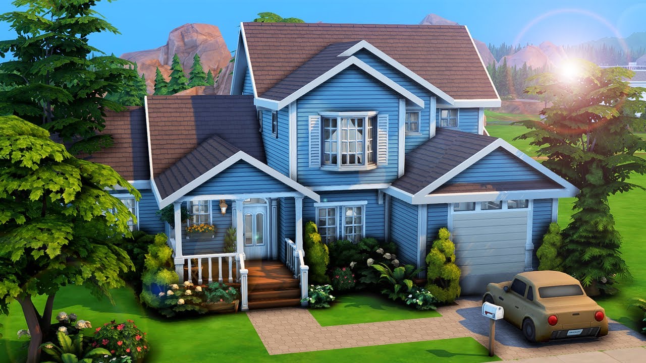 The Sims 4 Base Game House - vrogue.co