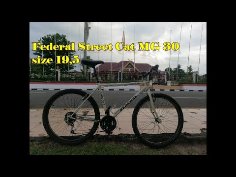 Sepeda FEDERAL STREET CAT MG 30 ( Bikeandcheck#2 ) - YouTube