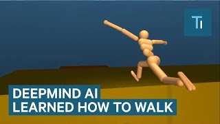 Google's DeepMind AI just taught itself to walk