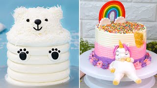 CREATIVE Animal Cake Decorating Ideas For Birthdays | Easy Homemade Buttercream Cake Designs