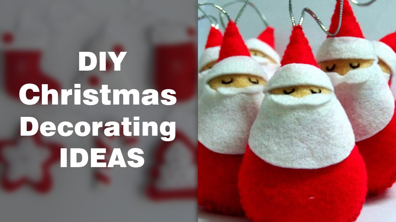 DIY Christmas Decorations Ideas | Home Made Christmas Decorating ...