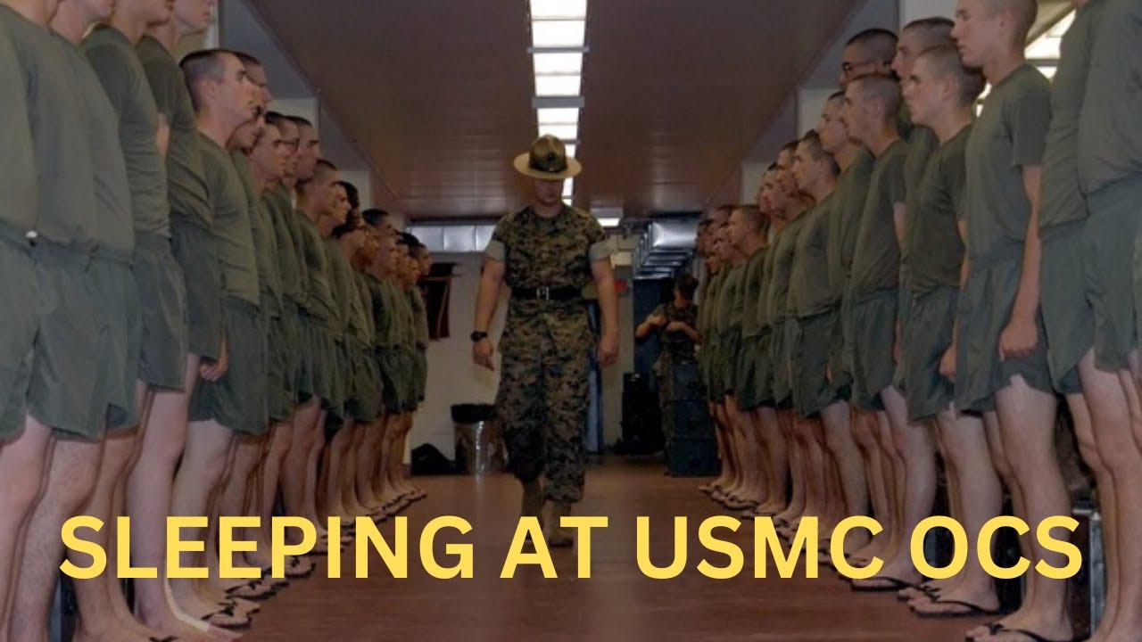 Sleeping at USMC OCS - YouTube