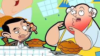 Mr Bean Enters A Pie Eating Competition Mr Bean Animated Full Episodes Mr Bean World