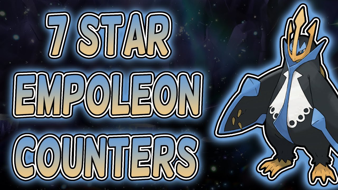 BEST COUNTERS For 7 Star Empoleon Raid Event In Pokemon Scarlet And ...