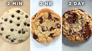 2-Minute Vs. 2-Hour Vs. 2-Day Cookie Tasty