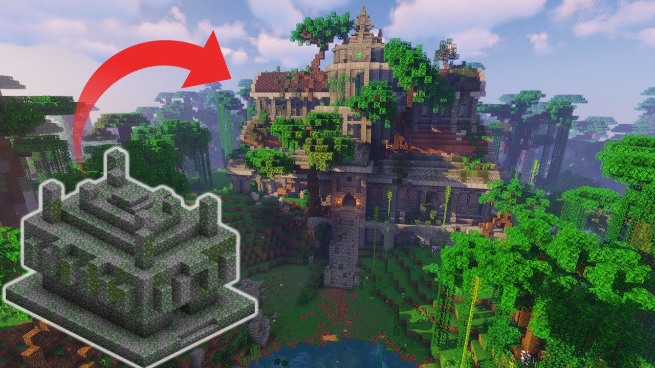 Minecraft Jungle Castle