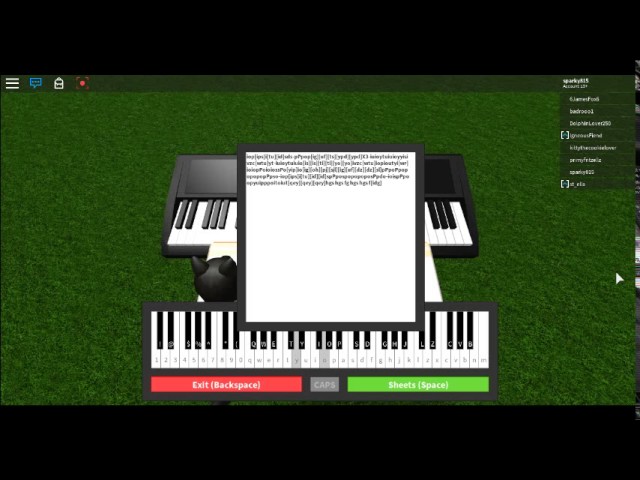 Roblox Piano Sheets Easy Anime - doce-espera-doce