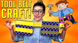 Father's Day - Duct Tape Tool Belt Craft | A Cool School Kids Craft With Crafty Carol