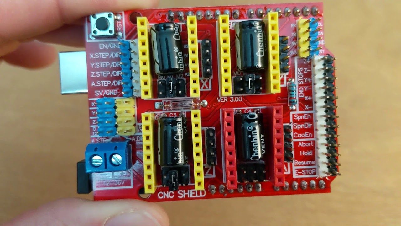 Cnc Shield V3 Para Arduino Uno Unit Electronics - vrogue.co