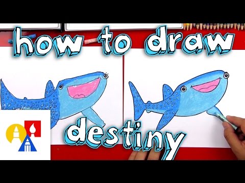 How To Draw Destiny From Finding Dory