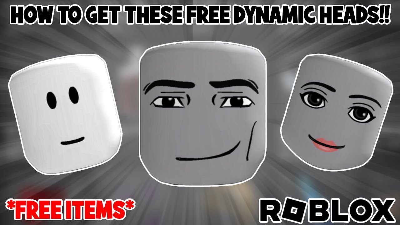 [FREE ITEMS] How to get 3 NEW DYNAMIC HEADS for FREE!! (ROBLOX) - YouTube