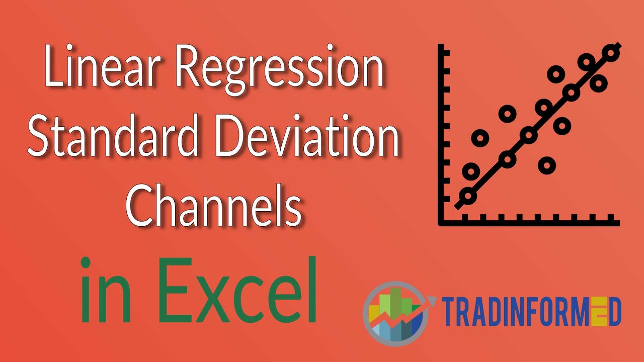 How to Calculate Linear Regression Standard Deviation Channels - YouTube