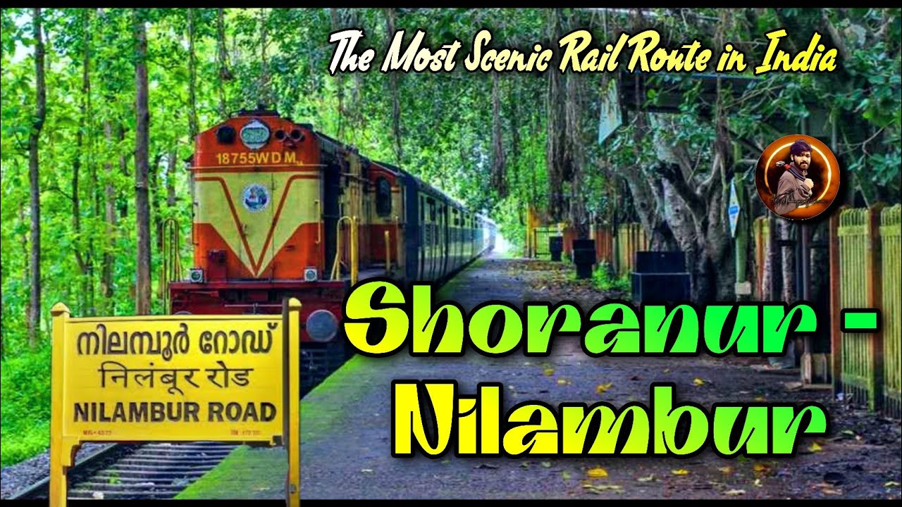 Nilambur Train Journey | Shoranur to Nilambur Train Route | Malappuram ...