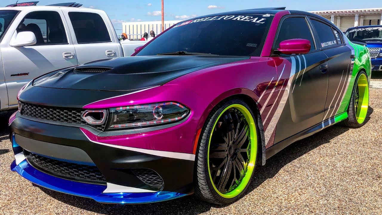 CUSTOM WRAP HELLCAT CHARGER - YouTube