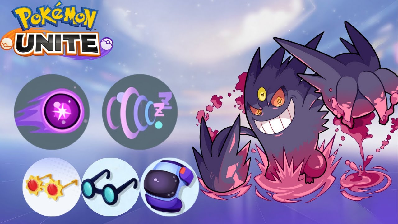 GENGAR SHADOW BALL+DREAMEATER COMBO | POKEMON UNITE GAMEPLAY - YouTube