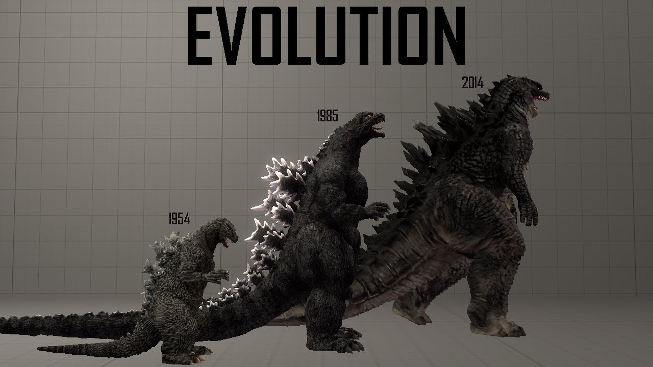 Godzilla Size Comparison All Monsters