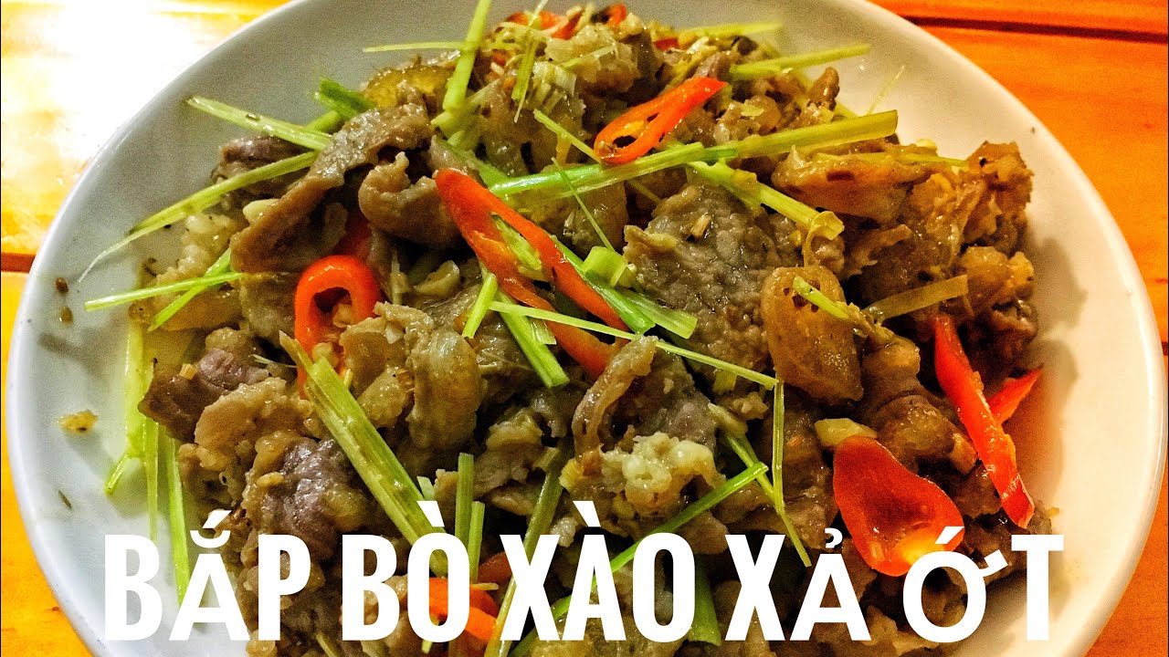 Bò Xào Sả Nghệ: Món Ăn Thơm Ngon và Bổ Dưỡng