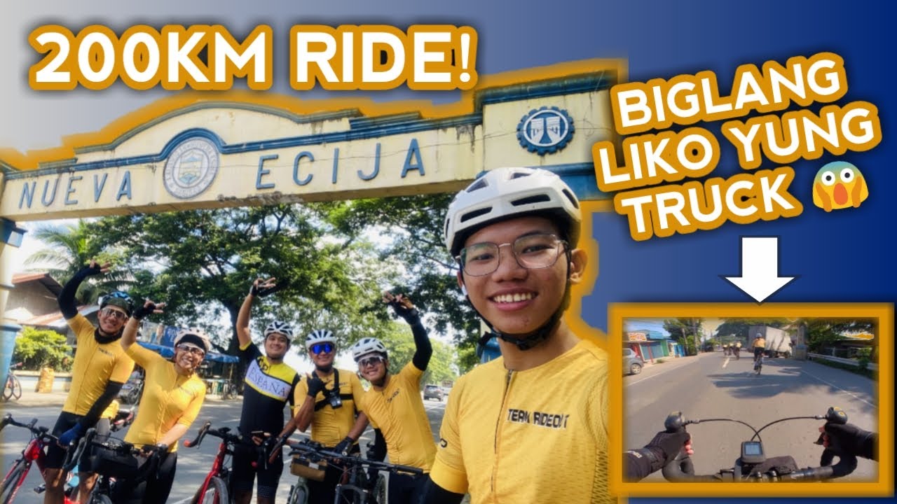 Marikina to Nueva Ecija | First 200KM ride | Nakisali sa arkuhan | Vlog ...