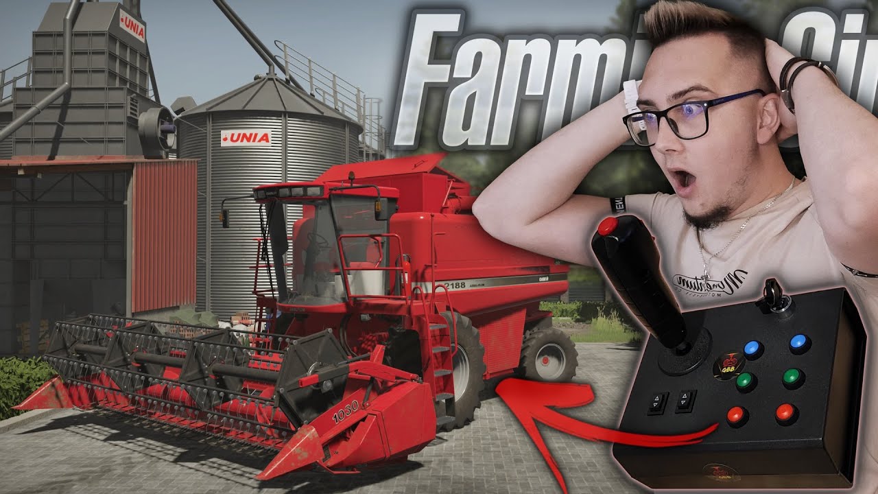 Własny Panel Do Farming Simulator 22 *GAMING BUTTON BOX*😱 TO SIE NAZYWA ...