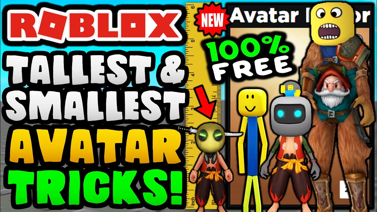 Top 99 smallest avatar in roblox free đang gây sốt trên mạng