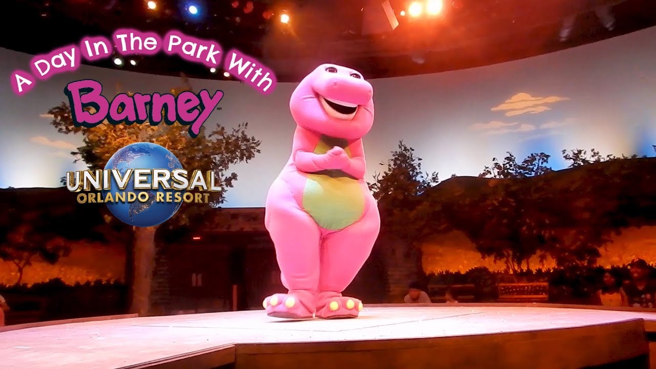 A Day In The Park With BARNEY FULL SHOW Universal Studios Orlando ...