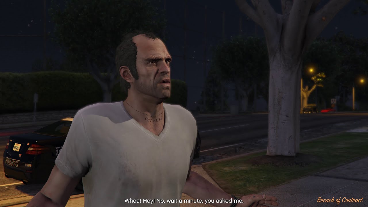 GTA V (PC) Walkthrough Part 137 / Breach of Contract [4K] - YouTube