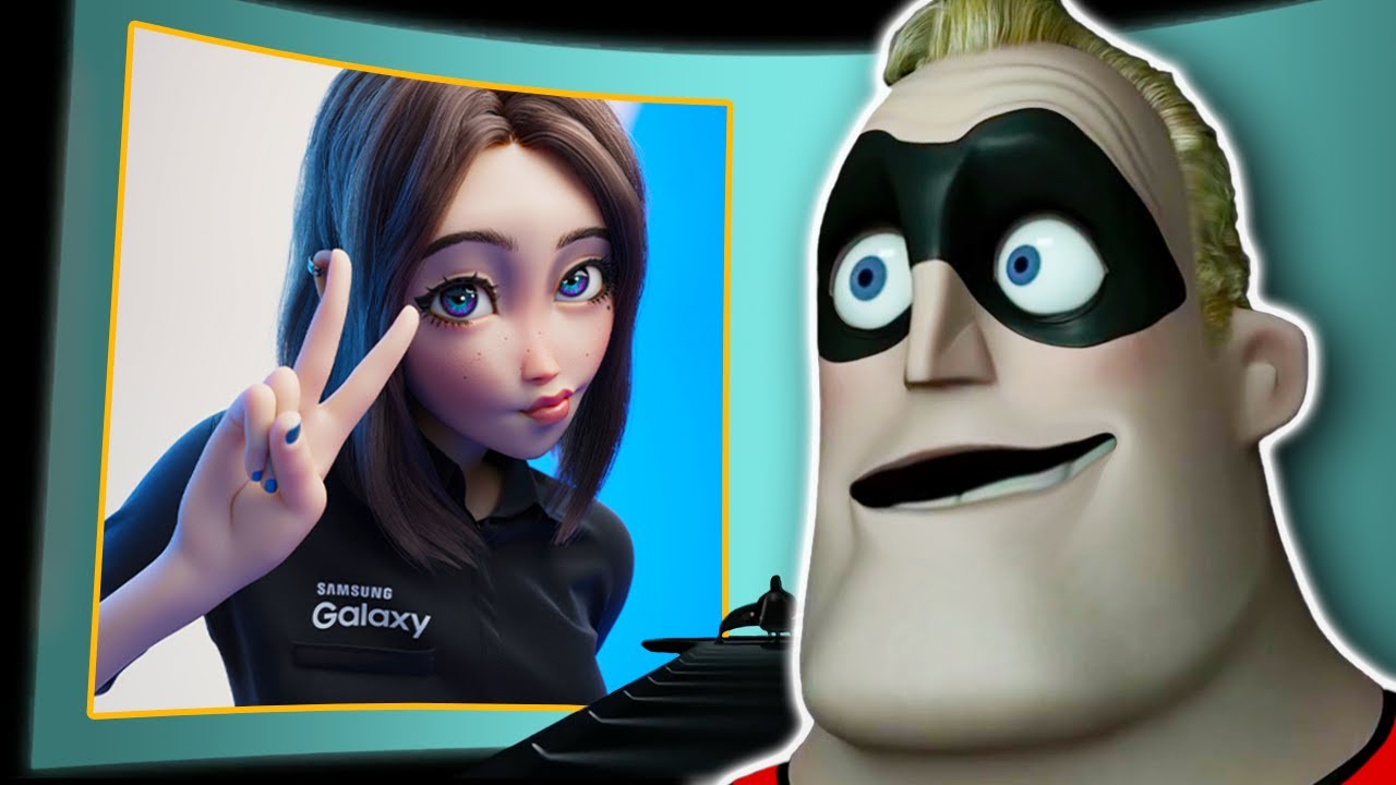 Mr Incredible Finds Out About The Samsung Girl Youtube