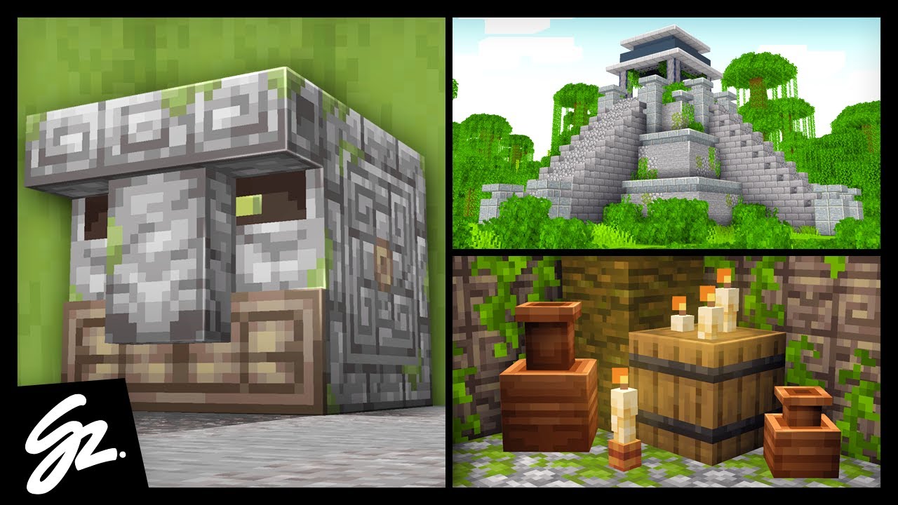 Minecraft Jungle Temple Blueprints