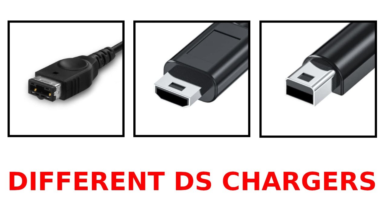 Different DS Charger Types For All The DS Consoles. Which One Do You Need?  - YouTube