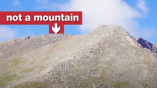 What Counts as a Mountain?