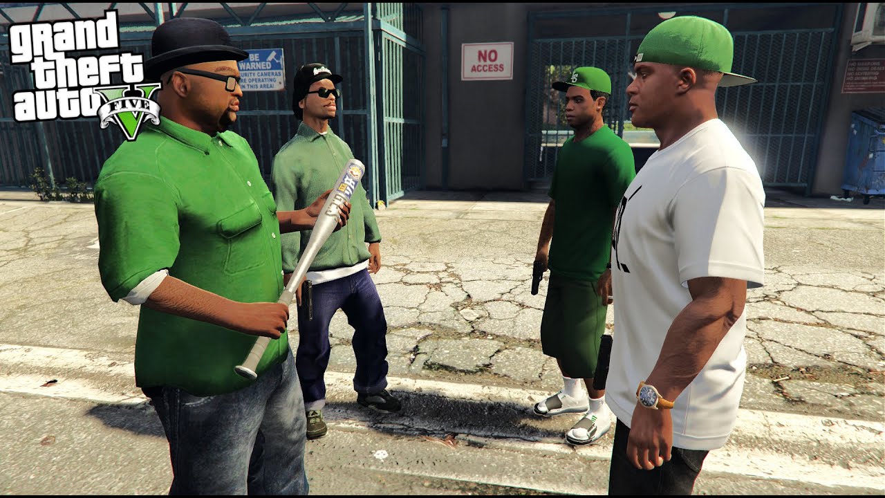 BIG SMOKE AND RYDER MEETS FRANKLIN AND LAMAR in GTA 5! (GTA 5 Mods ...