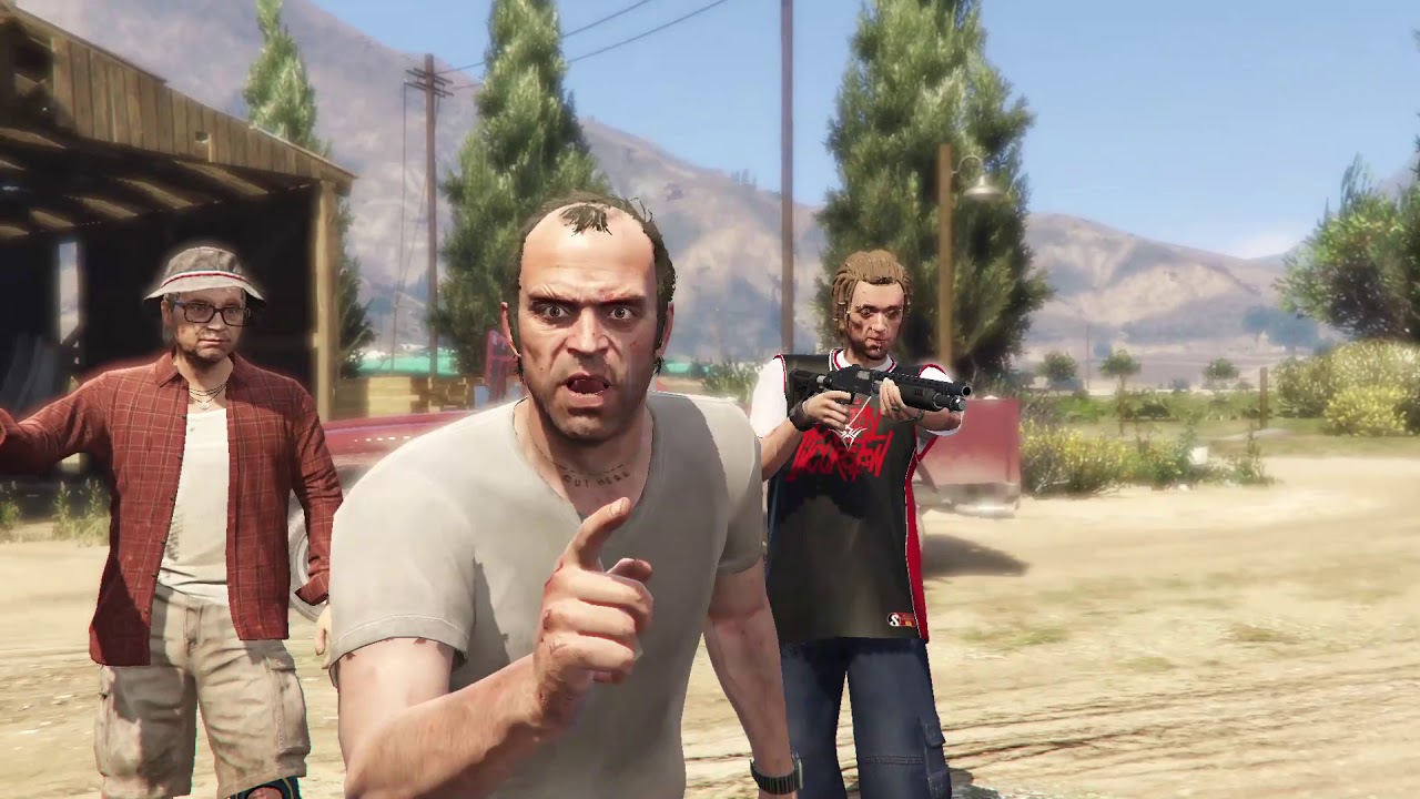 Gta 5 - Story mode - Mission - Mr. Phillips - YouTube