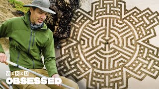 How This Guy Makes Amazing Sand Art | Obsessed | WIRED