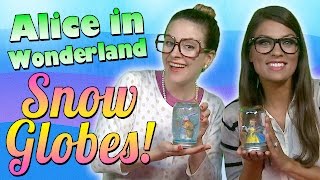 Alice In Wonderland Craft - Snow Globe W/ Crafty Carol & Ms. Booksy | A Cool School Craft