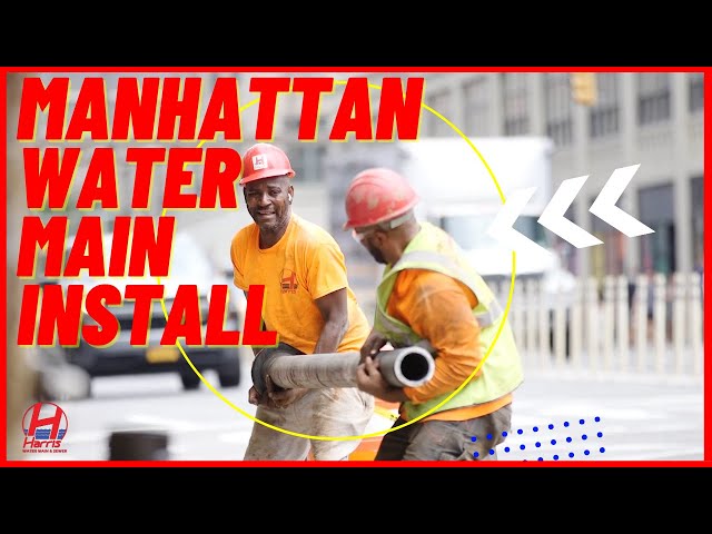 Water Main Replacement in Manhattan New York