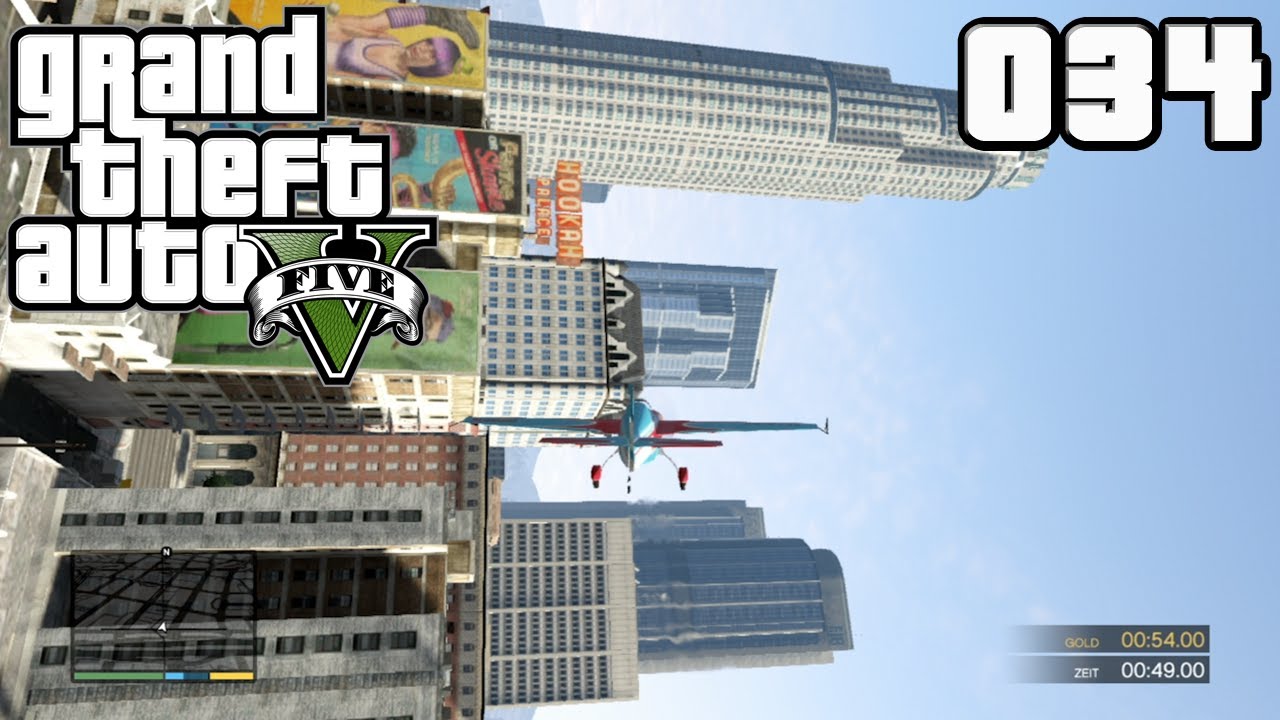 GTA 5 (GTA V) #034 - Flugschule | Let's Play Grand Theft Auto V - YouTube