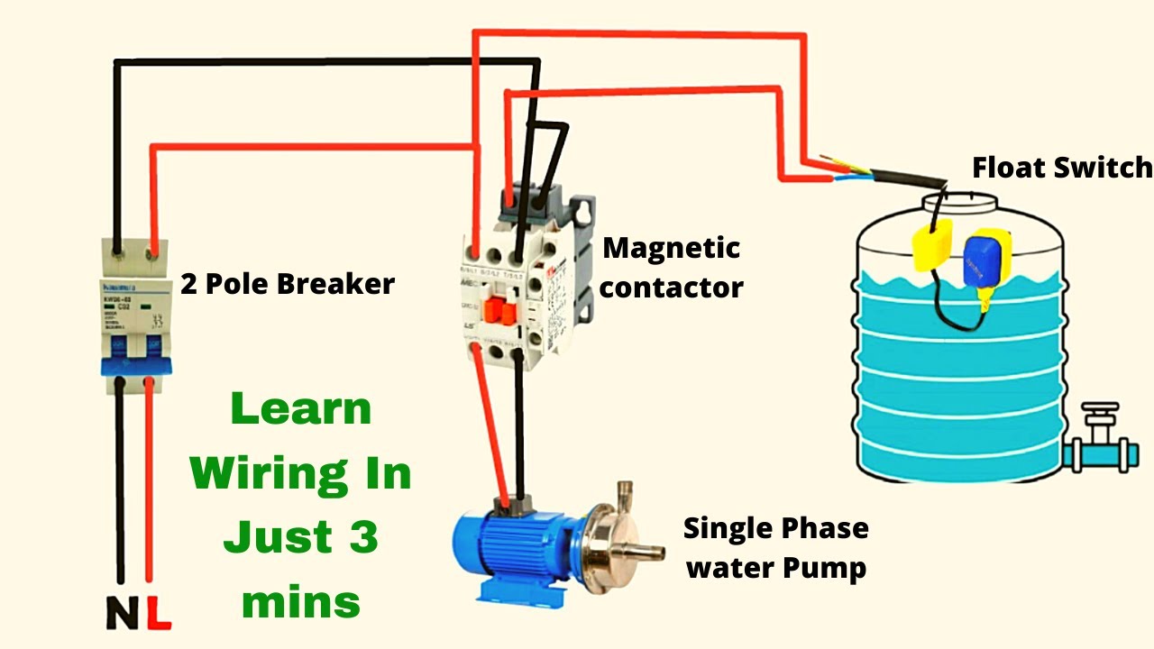 Schematic Diagram For Float Switch