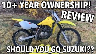 Suzuki Drz125L Review (10+ Year Ownership) - Youtube