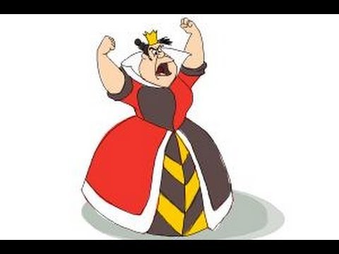 How To Draw Queen Of Hearts Disney Villain Youtube